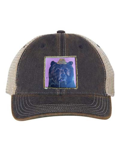Navy/ Khaki Trucker Cap