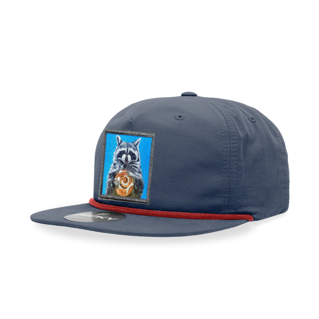 Navy/ Red Rope Cap