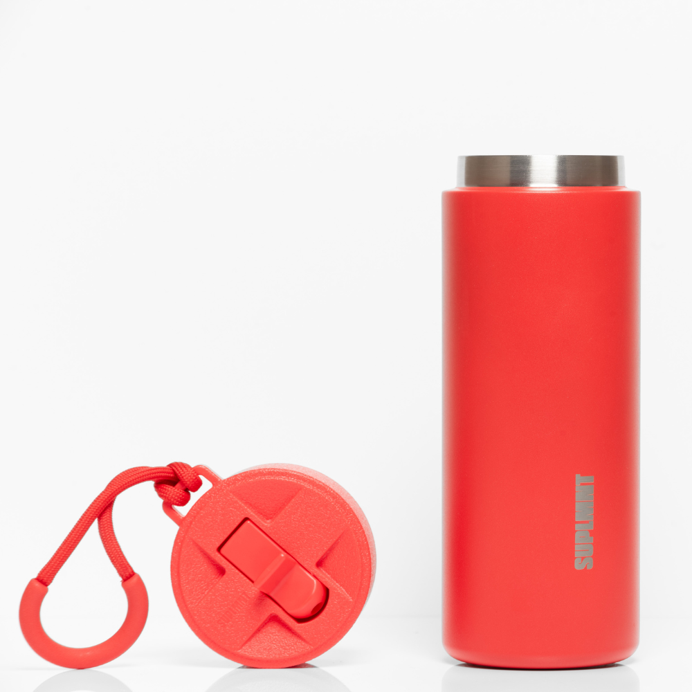 24 OZ WATER BOTTLE WITH STRAW LID