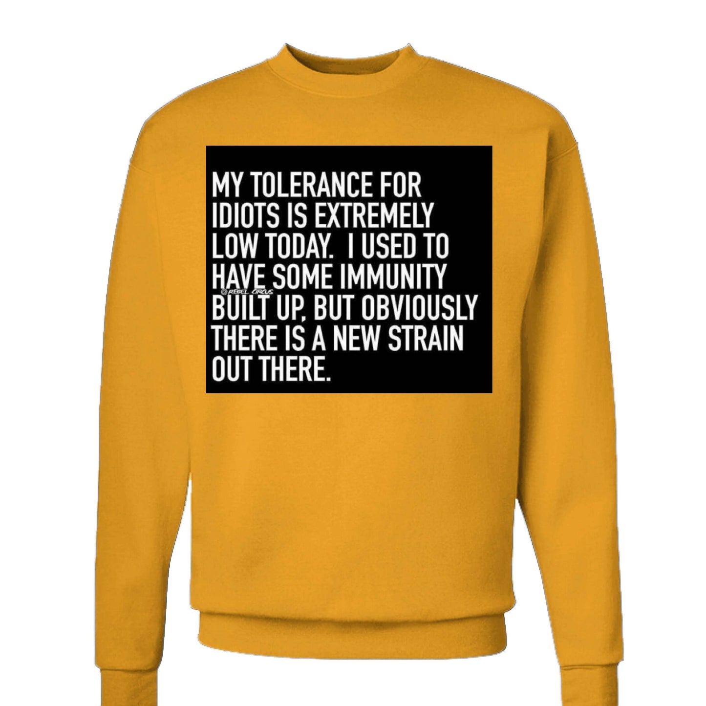 Tolerance sweatshirt