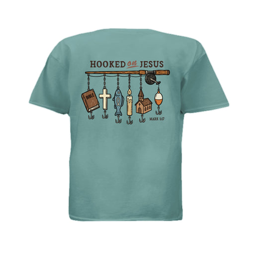 Hooked on Jesus Tee
