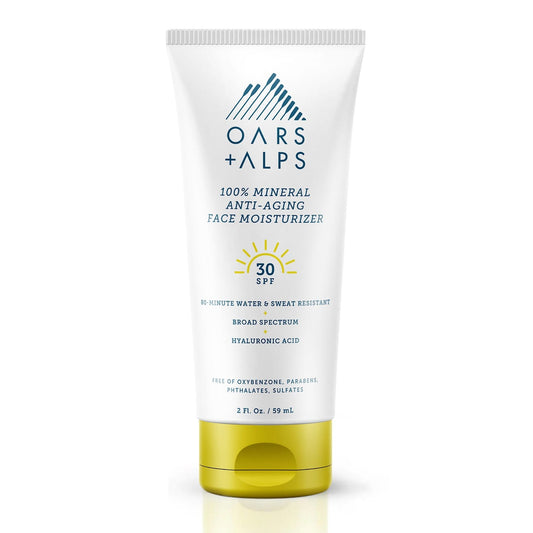100% Mineral Anti-Aging Face Moisturizer with SPF 30