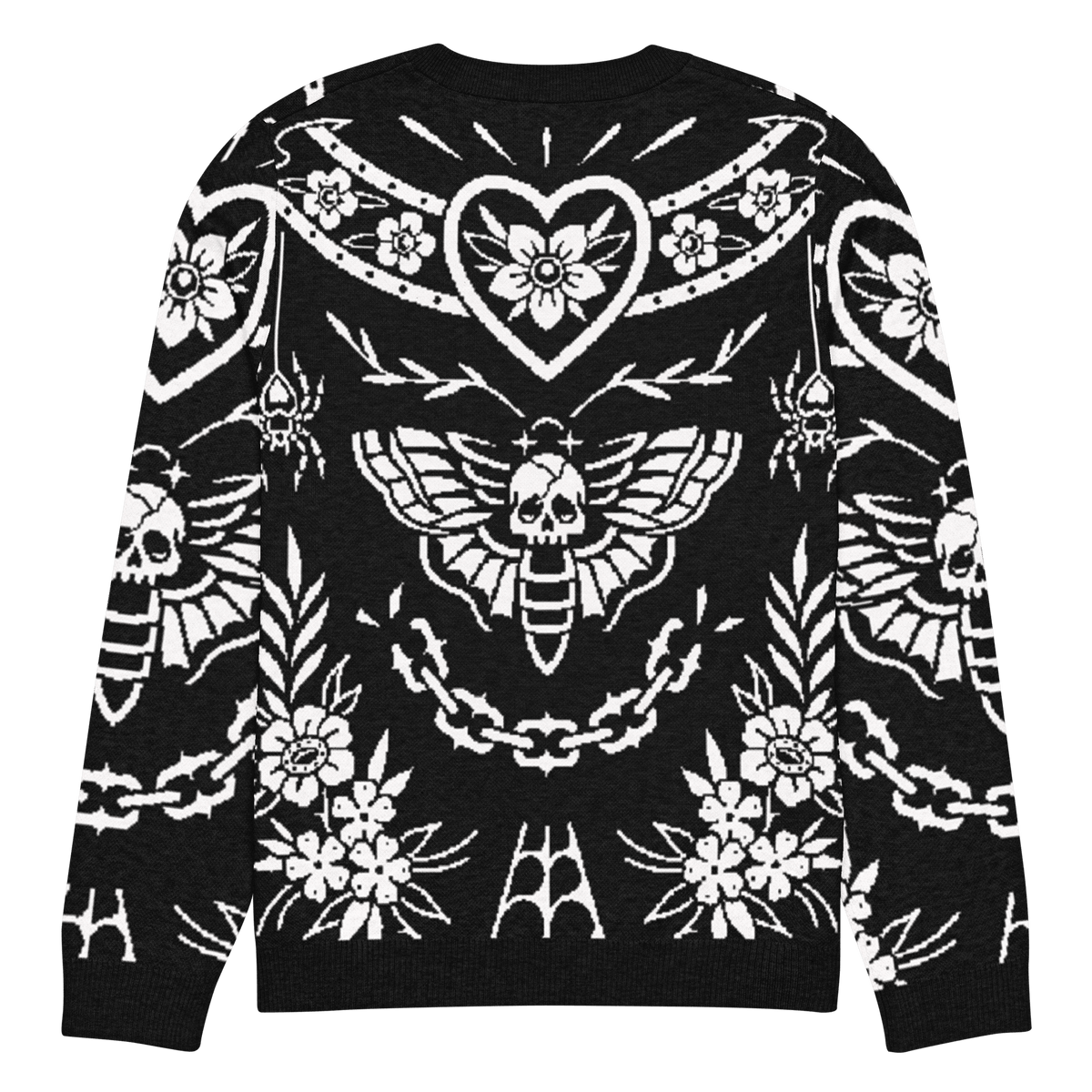 Old School Ink Knit Crewneck Sweater