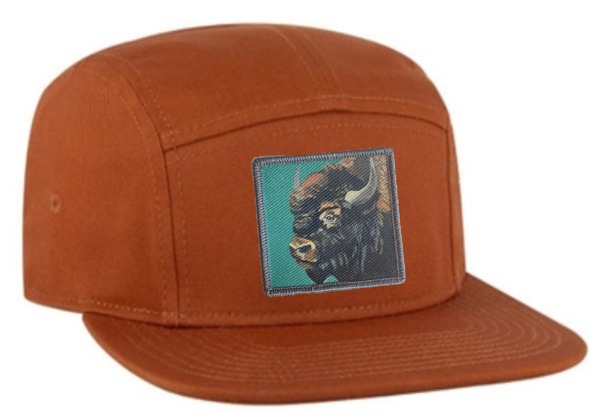 Orange Camper Hat