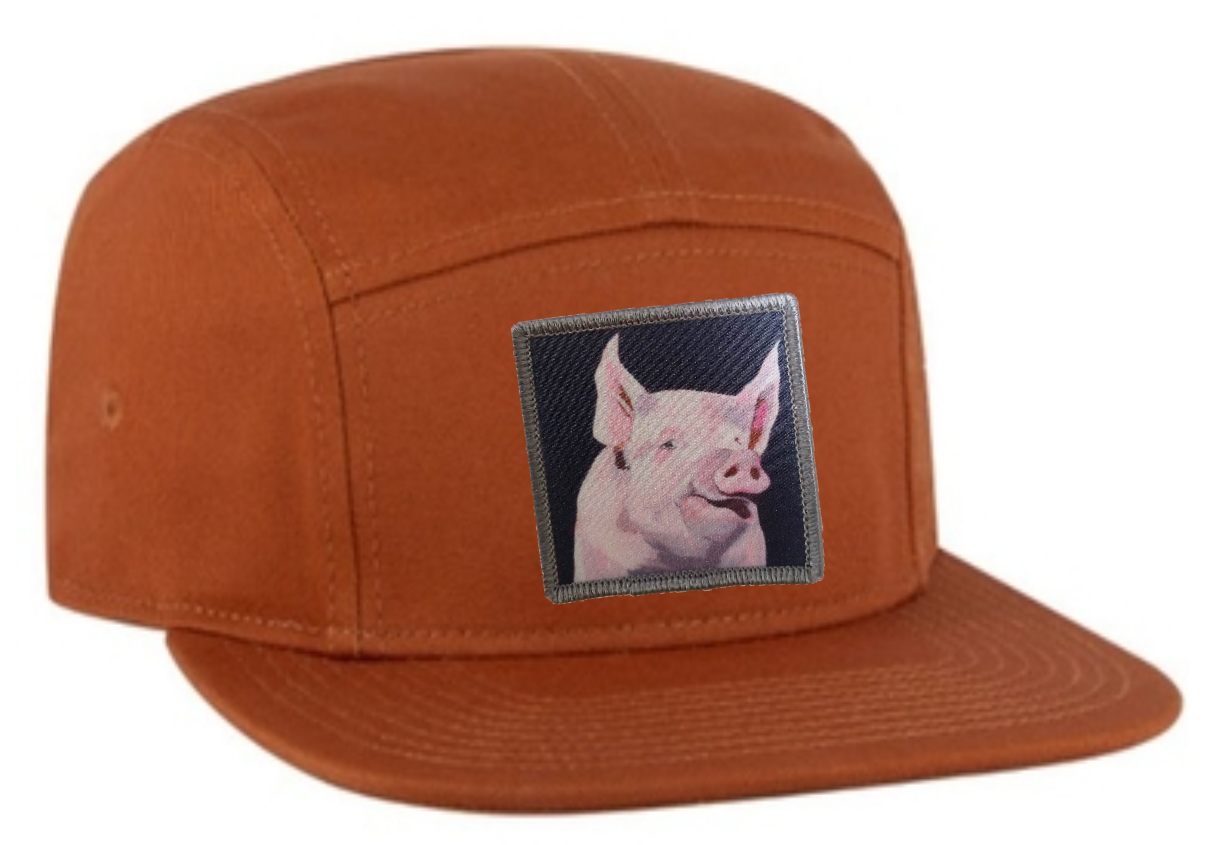 Orange Camper Hat