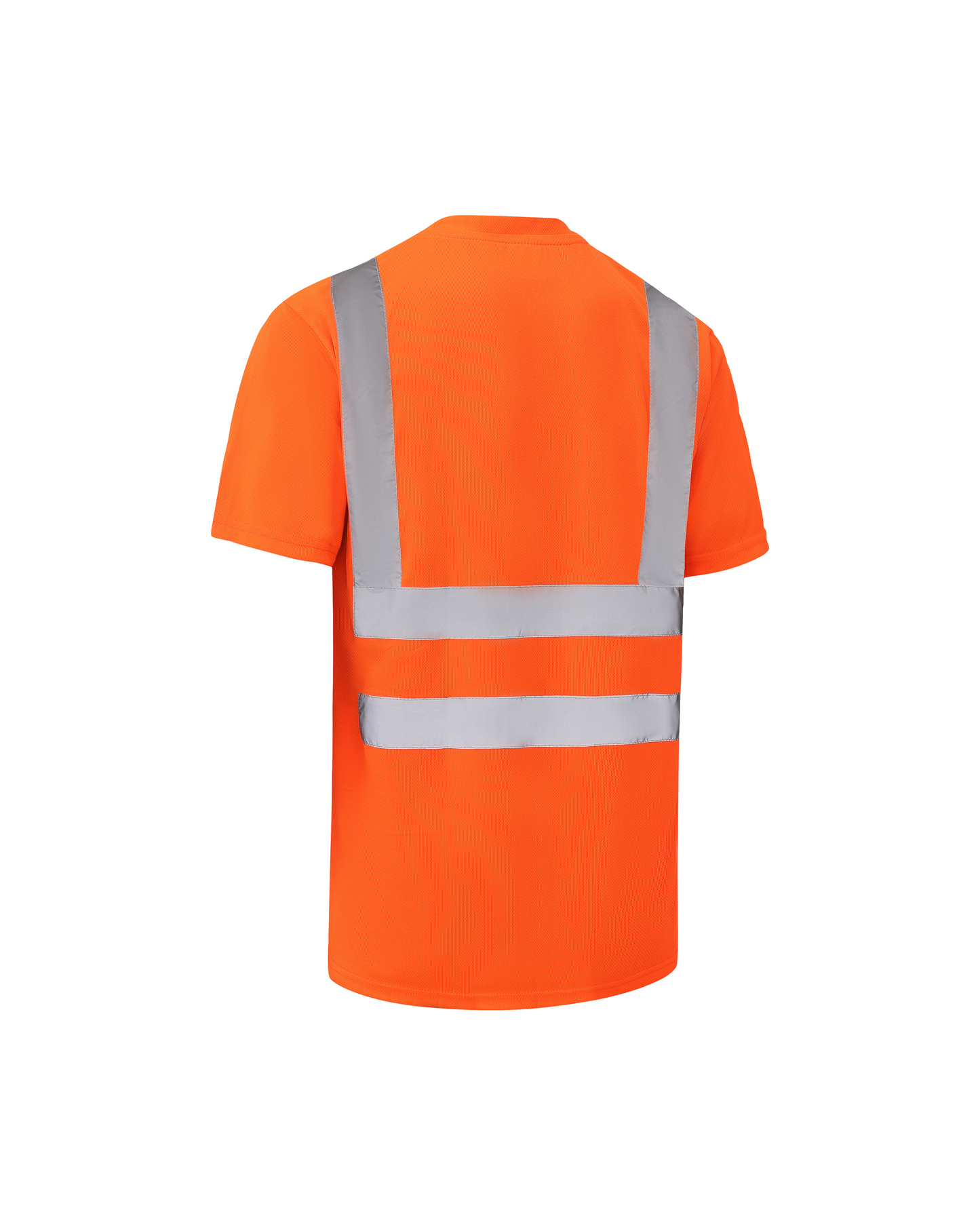 Ideal Club High Visibility ANSI/ISEA 107-2020, Type R, Class 3 Orange Short Sleeve Safety Shirt [R]