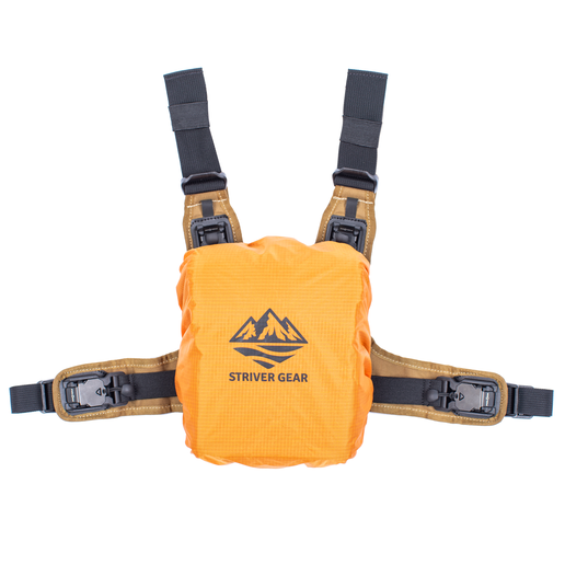 Orange Bino Pouch Rain Cover