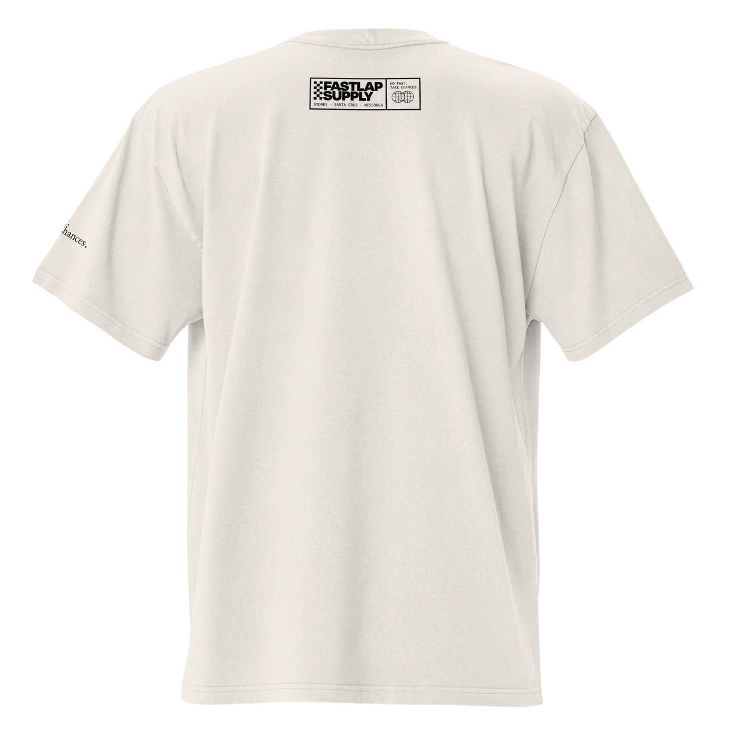 FastLap Supply Checkers or Wreckers - oversized faded t-shirt