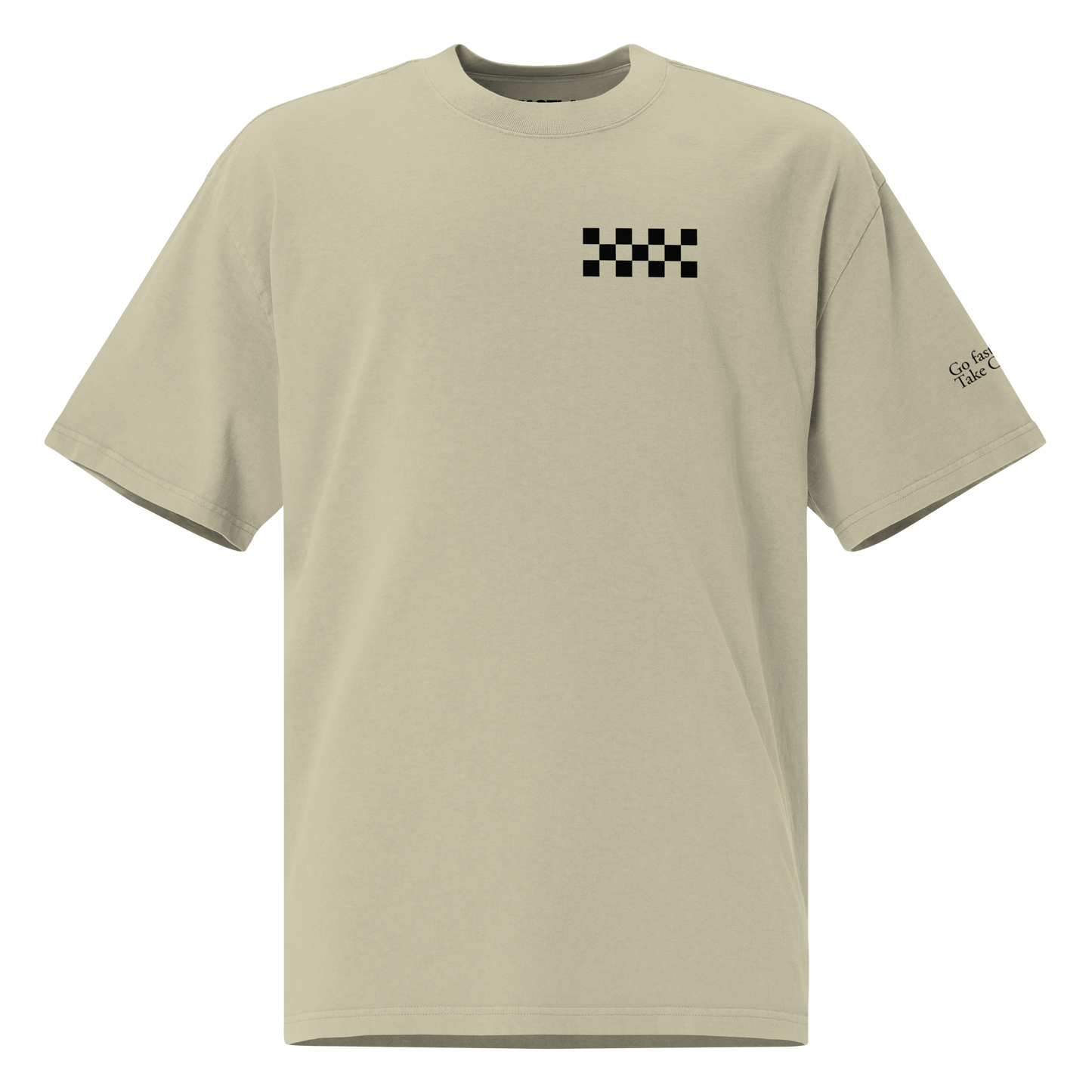FastLap Supply Checkers or Wreckers - oversized faded t-shirt