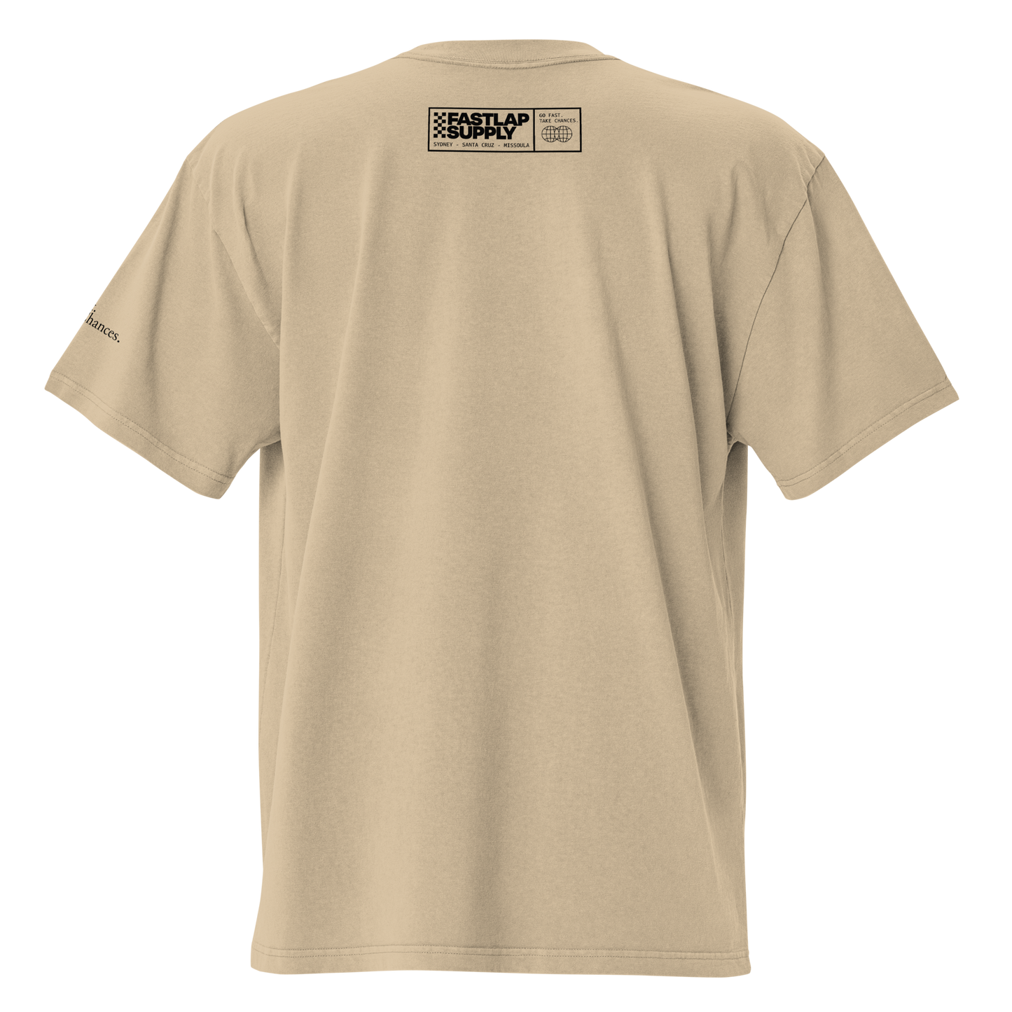 FastLap Supply Checkers or Wreckers - oversized faded t-shirt