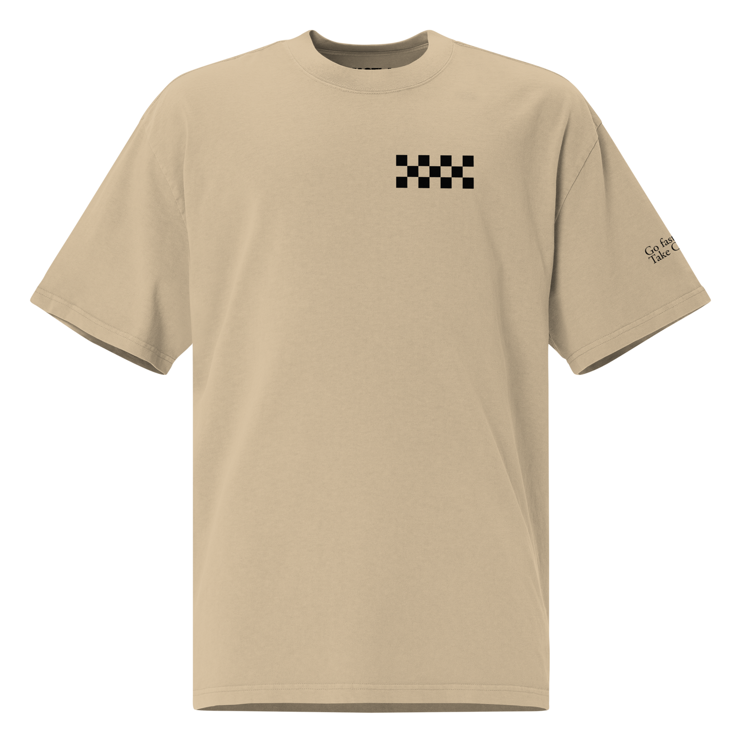 FastLap Supply Checkers or Wreckers - oversized faded t-shirt