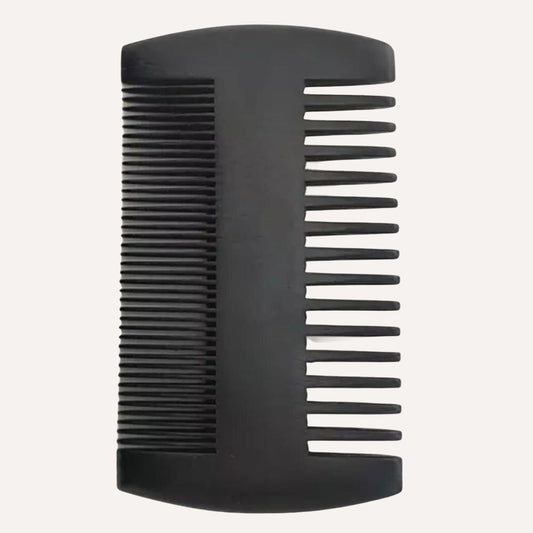Tilley + Me Pear Wood Beard & Hair Comb - Anti-Static & Eco-Friendly