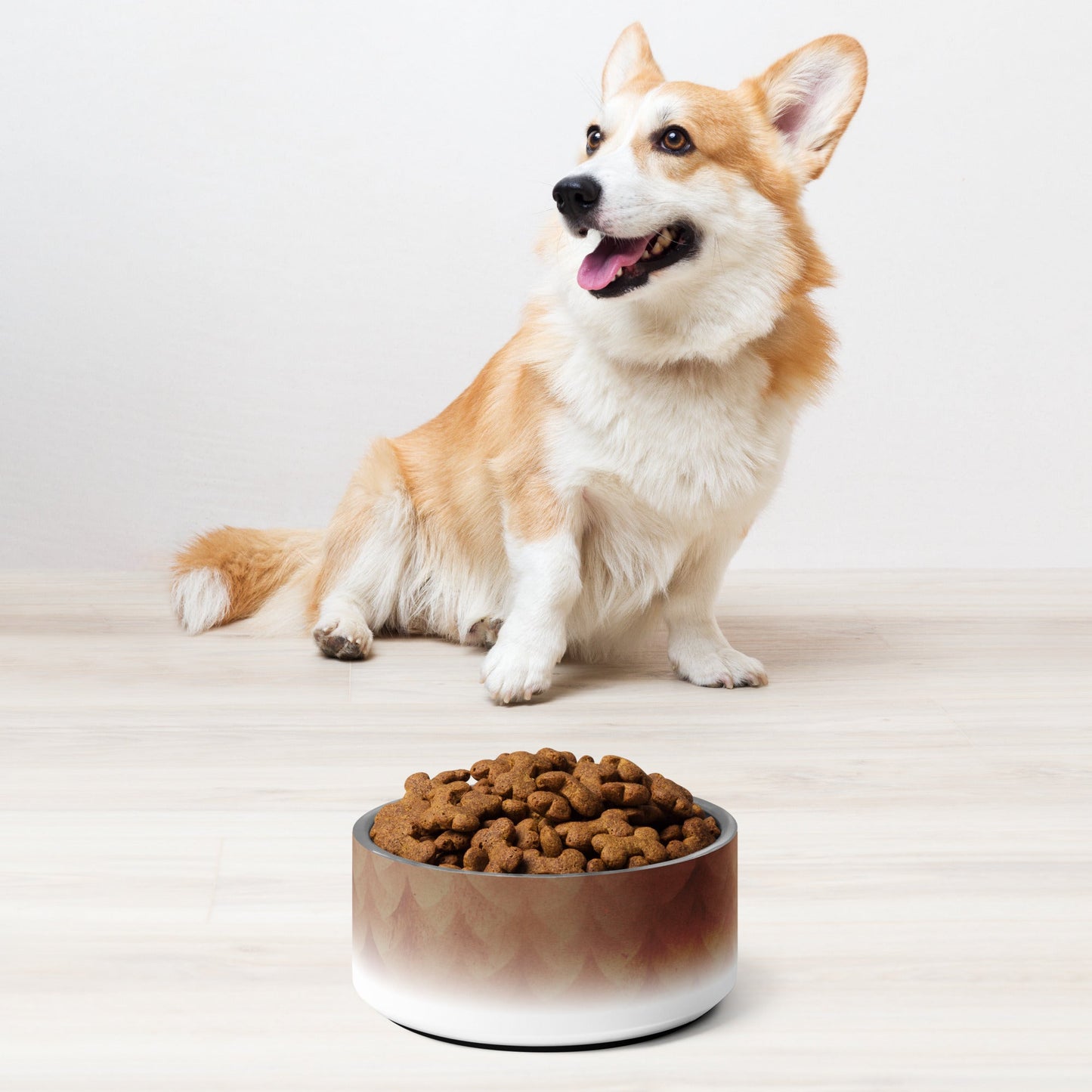 Sebastian & Clementine Brown Swirls Pet Bowl