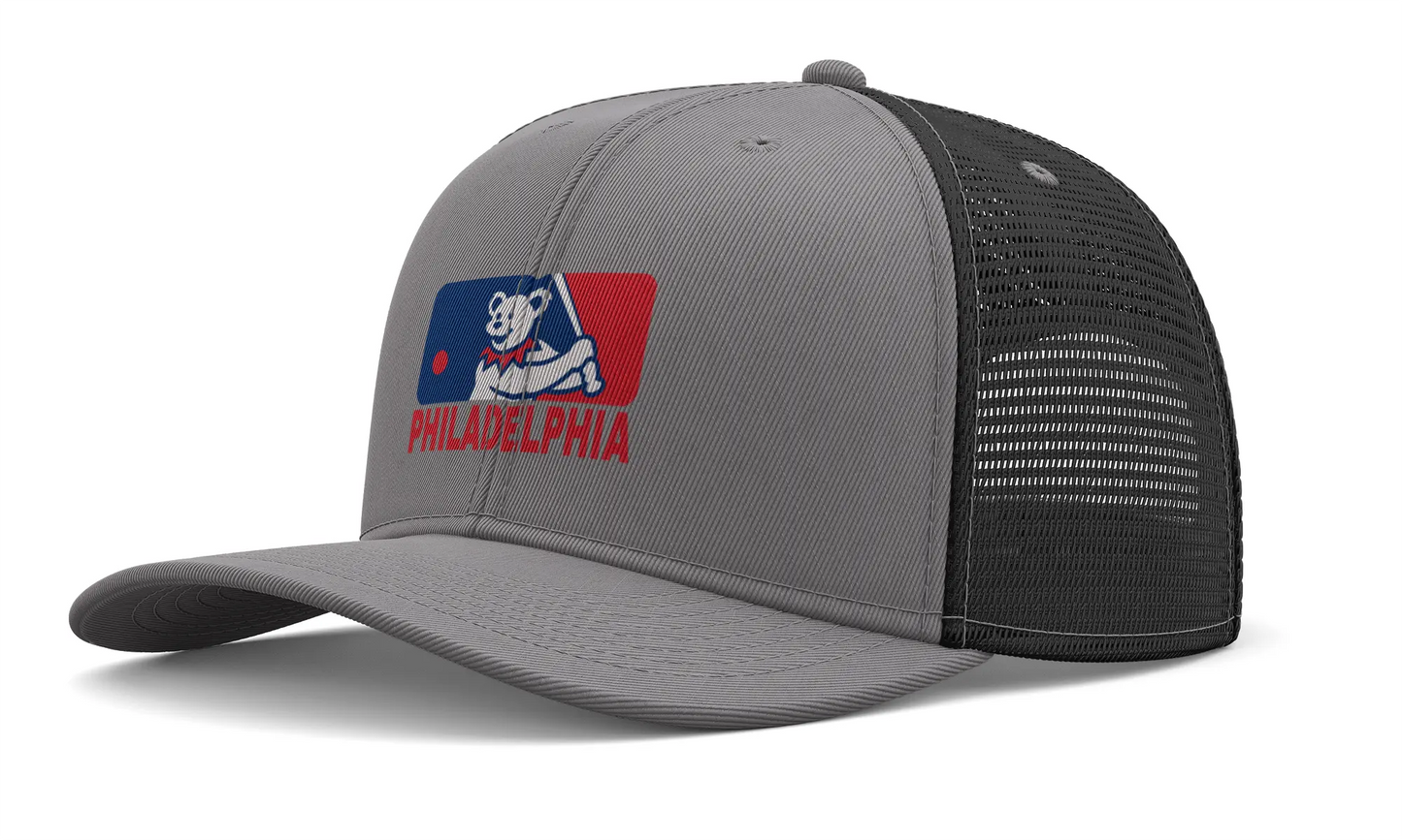 Philadelphia Phillies Original Dancing Bear MLB Grateful Dead Trucker Cap
