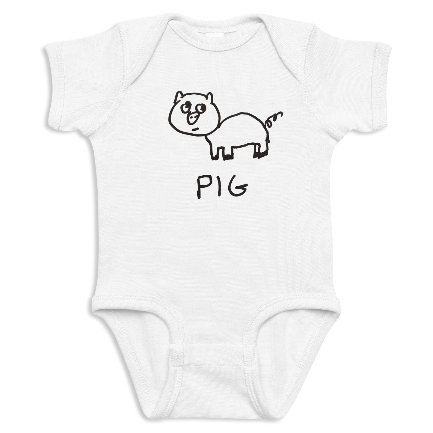 Pig - Baby Onesie