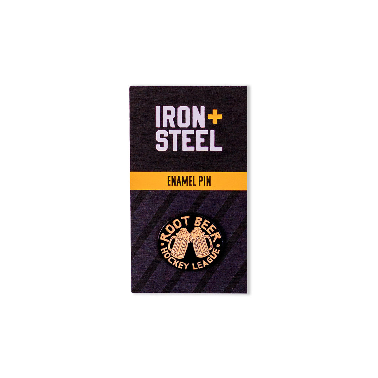 Root Beer Hockey League Pin