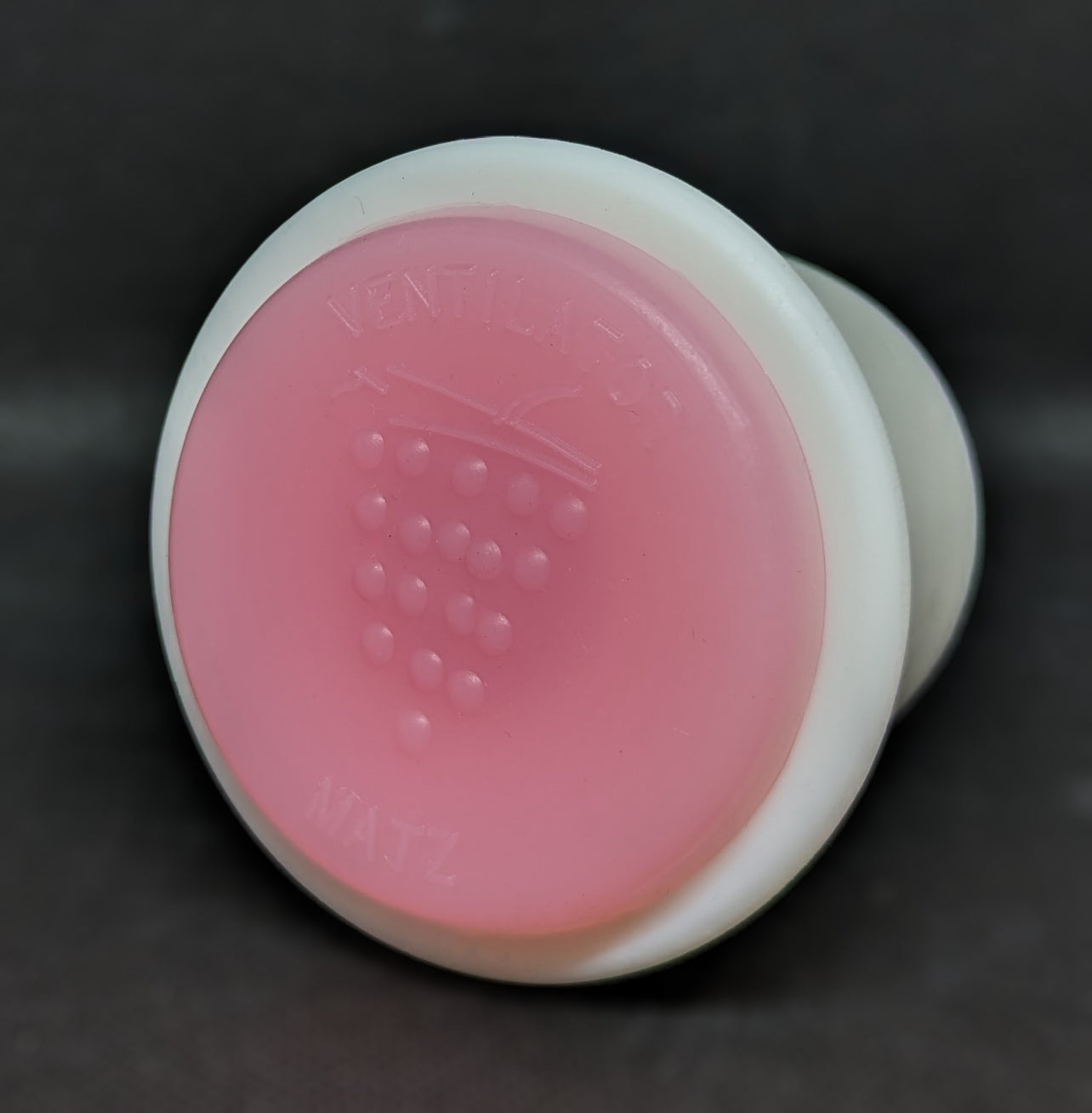 Fermenting Ventilating Tall Bung with Burgundy Top - 10 Pack