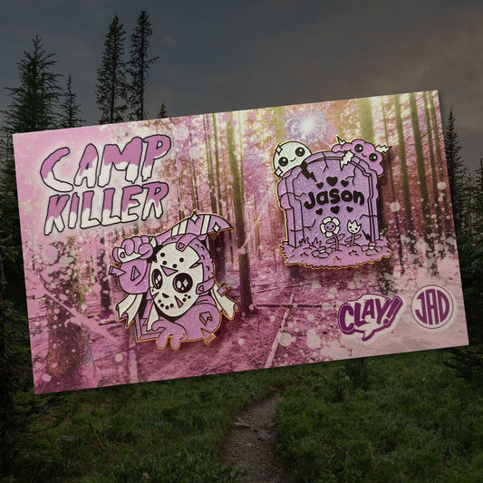 Camp Killer 1.5" Enamel Pin Set