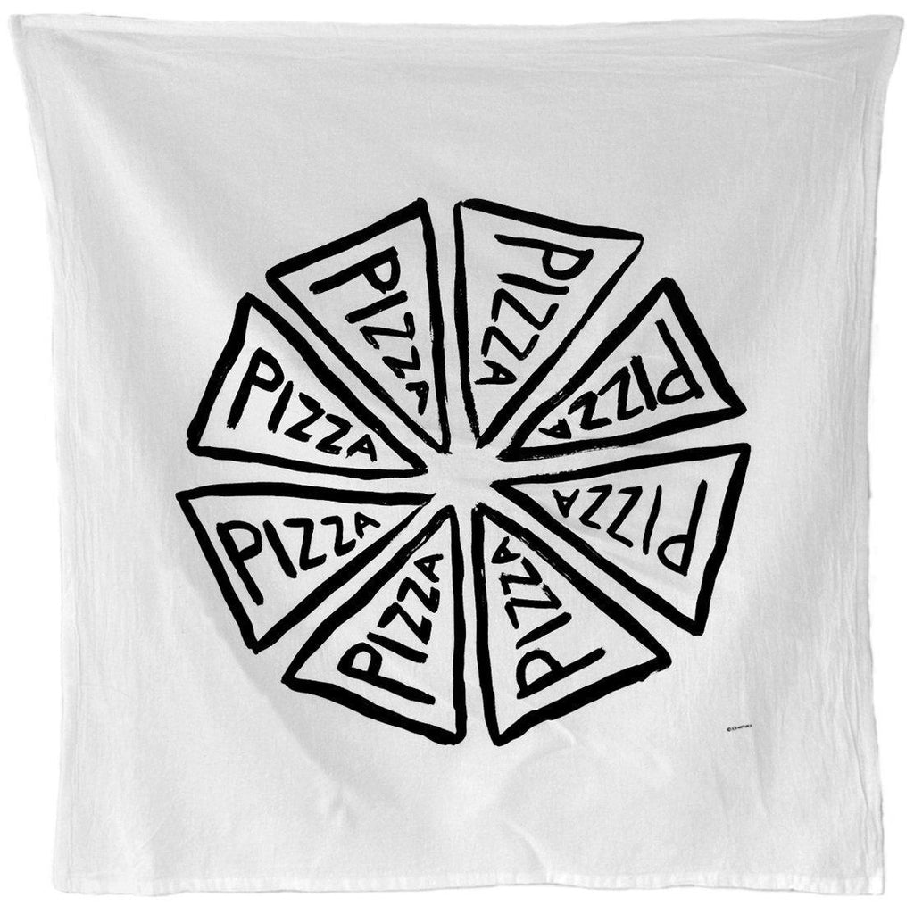 Funny Pizza Lover Printed Kitchen Towel