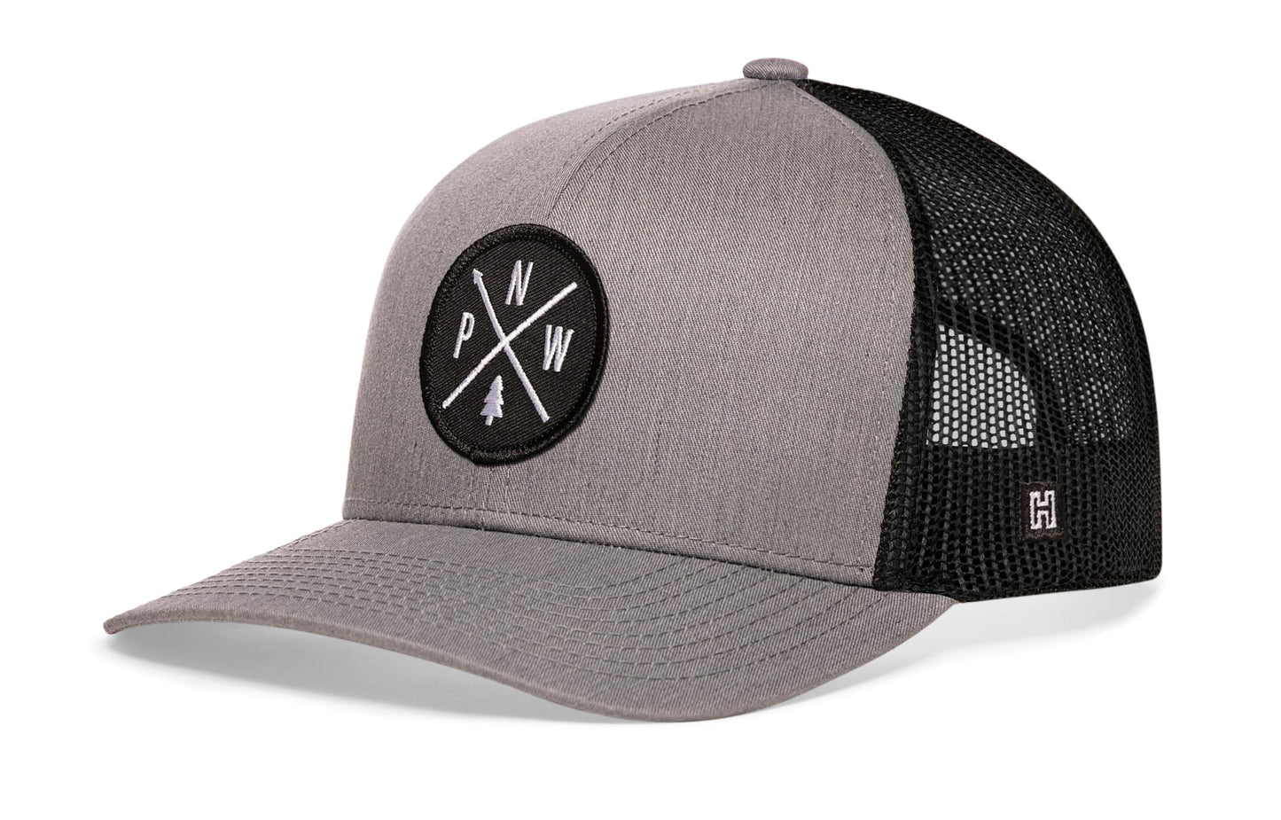 PNW Trucker Hat  |  Black PNW X Snapback