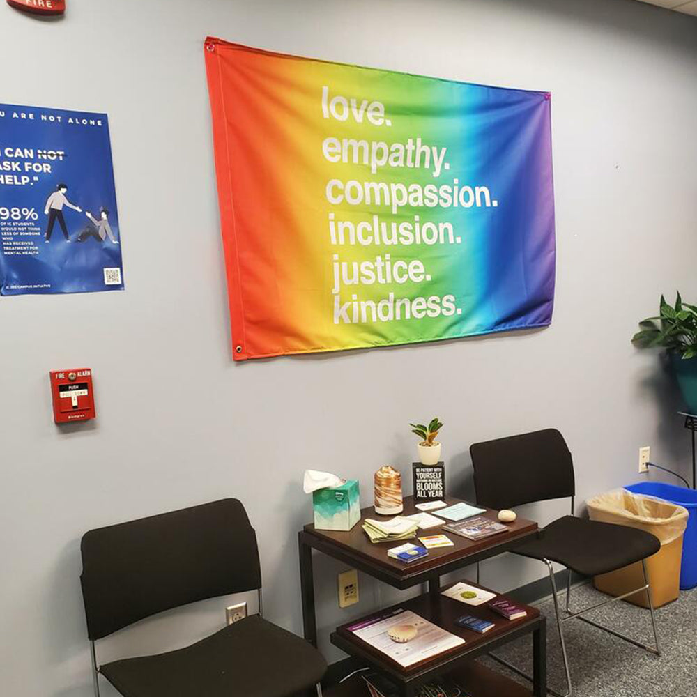 'Kindness Is' Pride Flag