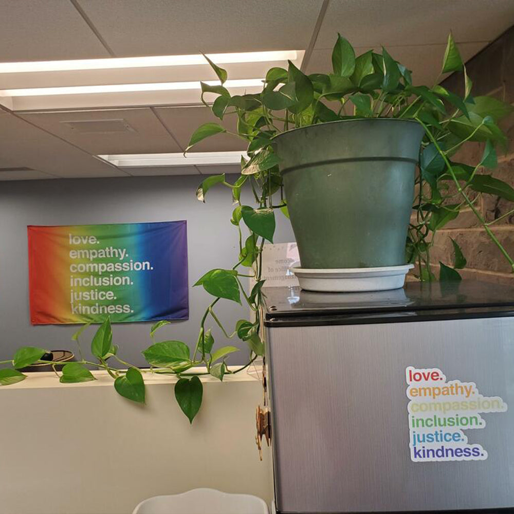 'Kindness Is' Pride Flag