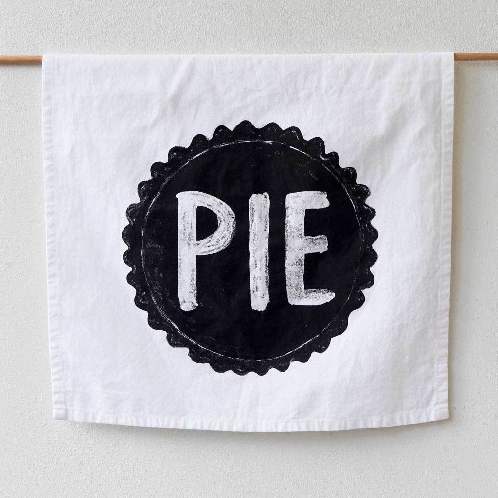 Pie Flour Sack Kitchen Towel