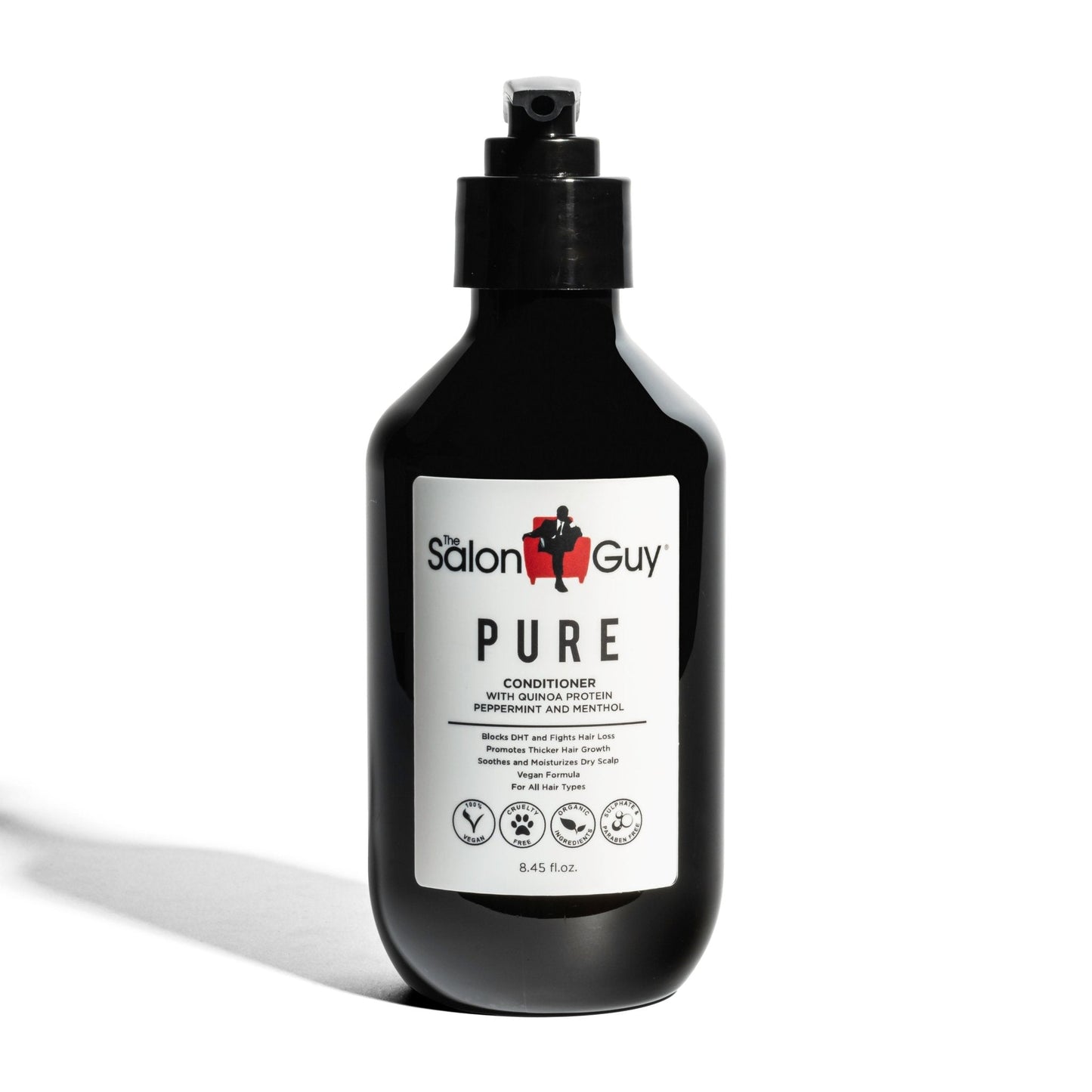 TheSalonGuy PURE Conditioner – Quinoa Protein for Smooth, Healthy Hair – 8oz