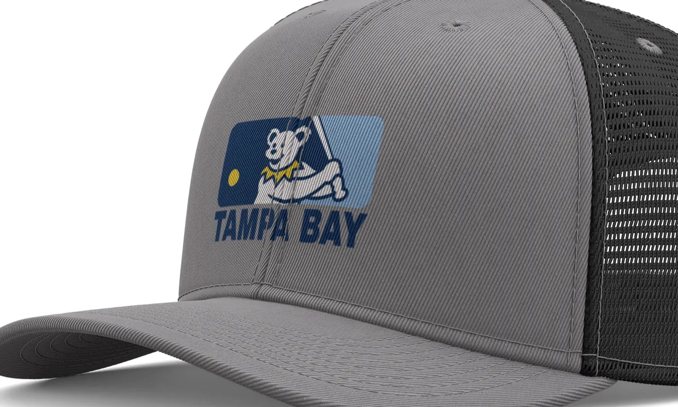 Tampa Bay Rays Original Dancing Bear MLB Grateful Dead Trucker Cap