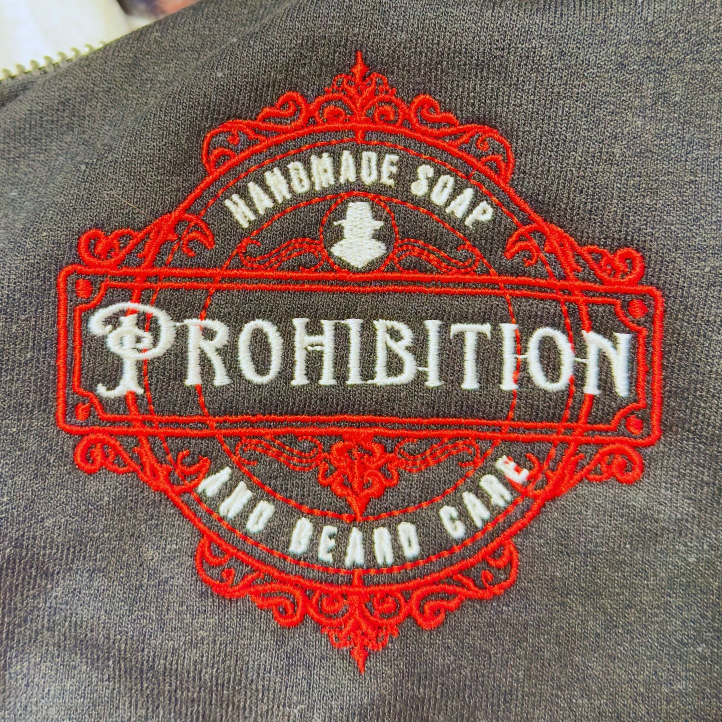 Embroidered Heavy Blend Zip Hoodie