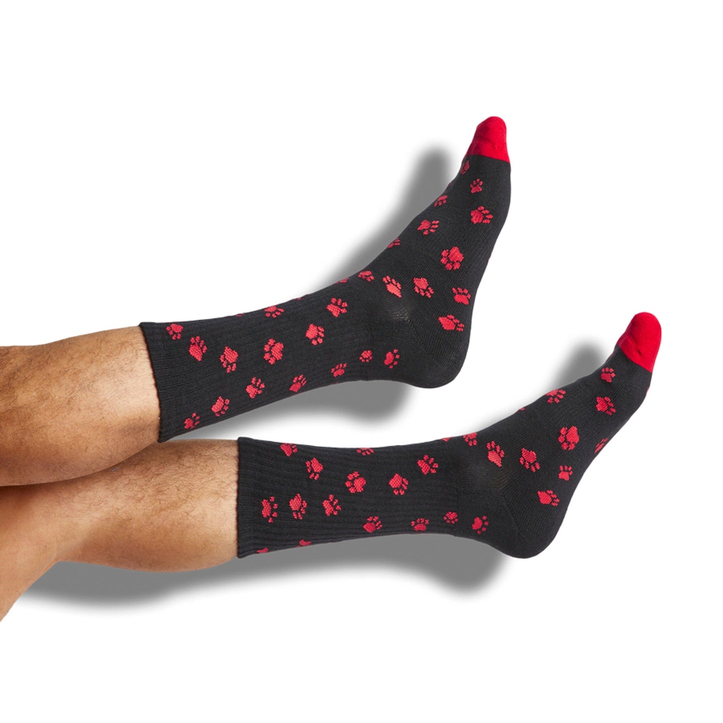 Red / Black Mixed Socks 4 Pack -A