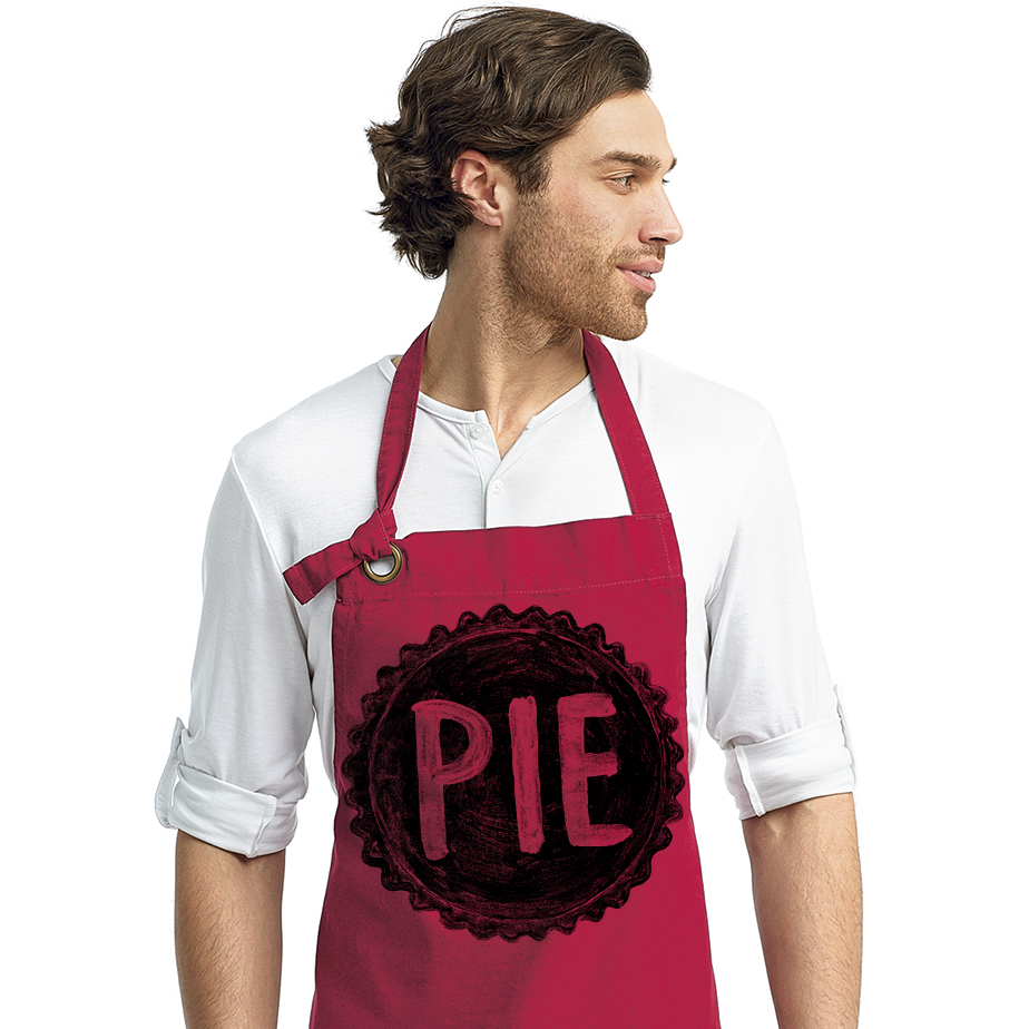Pie Baker's Canvas Cooking Apron