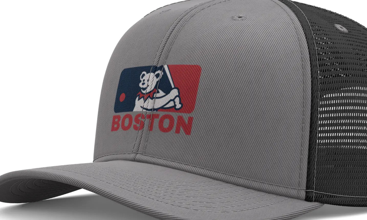 Boston Red Sox Original Dancing Bear MLB Grateful Dead Trucker Cap