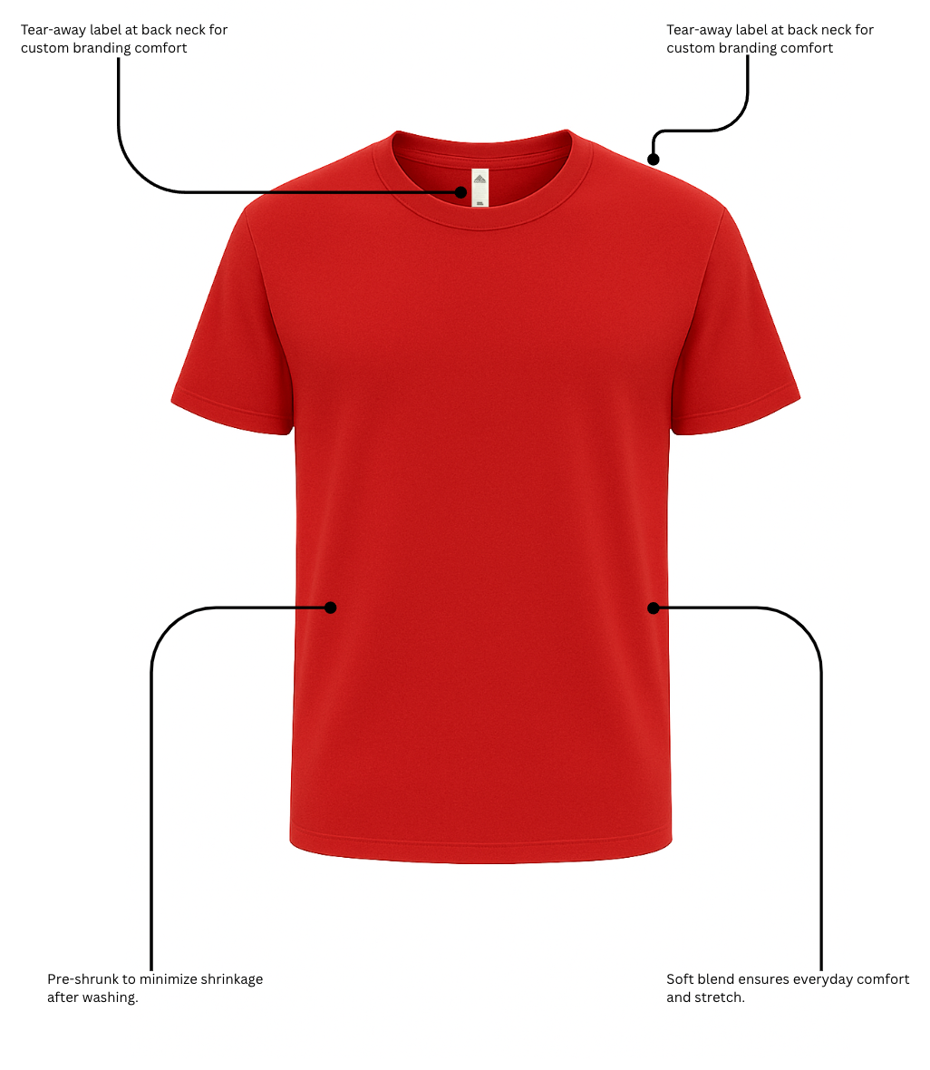 3-Pack Extra Soft Medium Weight Short Sleeve T-Shirts – Mashh Gear