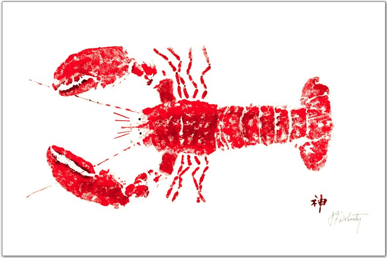 Red Lobster Placemat Bundle of 10