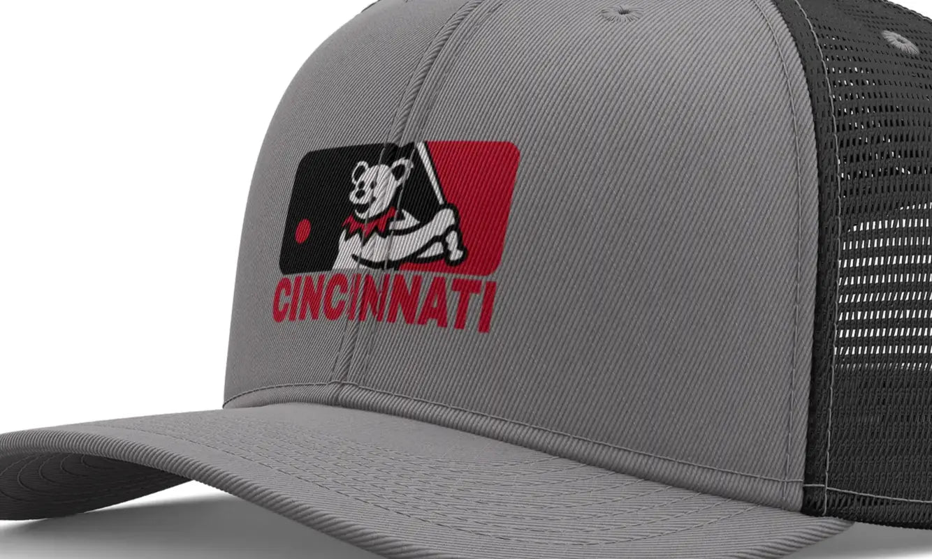 Cincinnati Reds Original Dancing Bear MLB Grateful Dead Trucker Cap