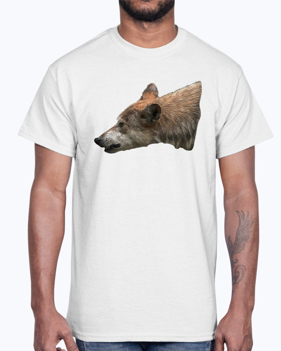 Wolf's Growl, wolf conservation, MossApparel, Ultra Cotton T-Shirt