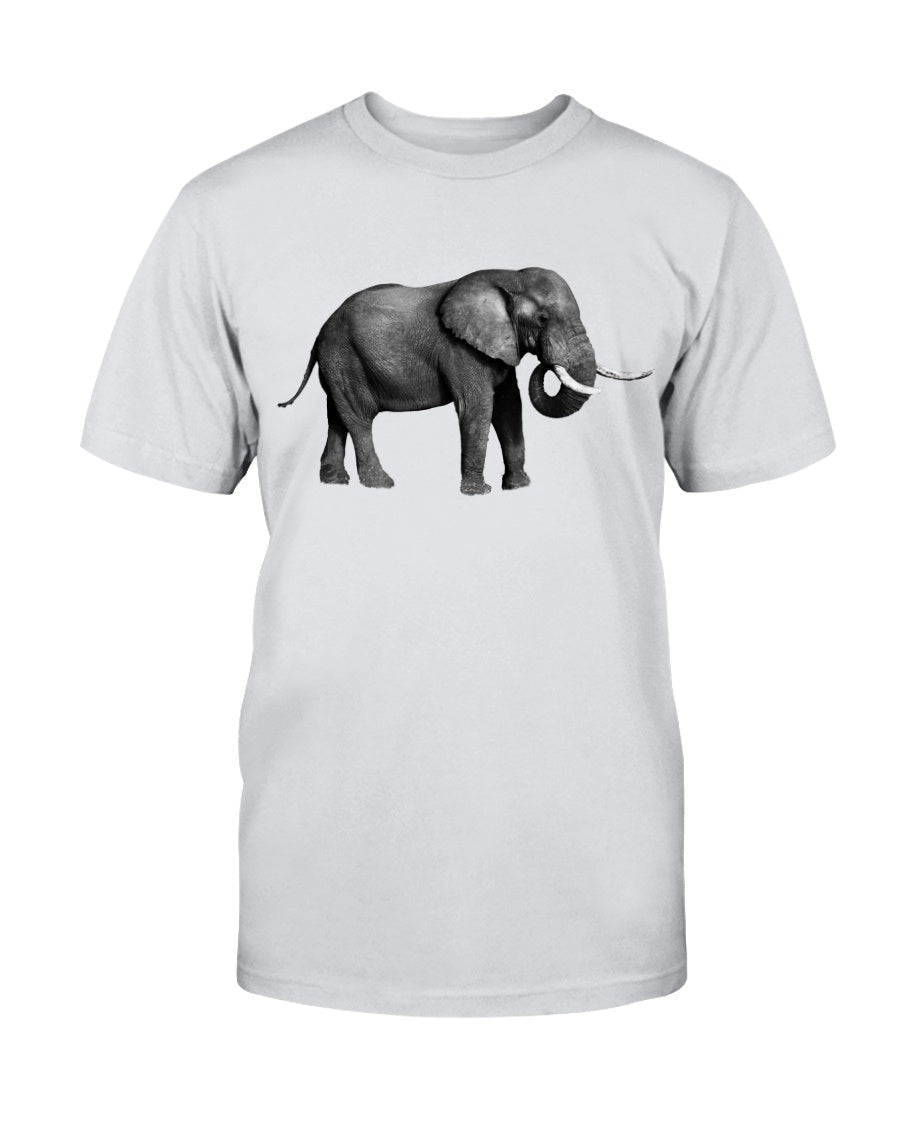 Grazing African Elephant, African Elephant, Elephant lovers, wildlife fans, Moss Apparel, Unisex T-Shirt