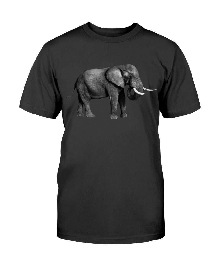 Grazing African Elephant, African Elephant, Elephant lovers, wildlife fans, Moss Apparel, Unisex T-Shirt