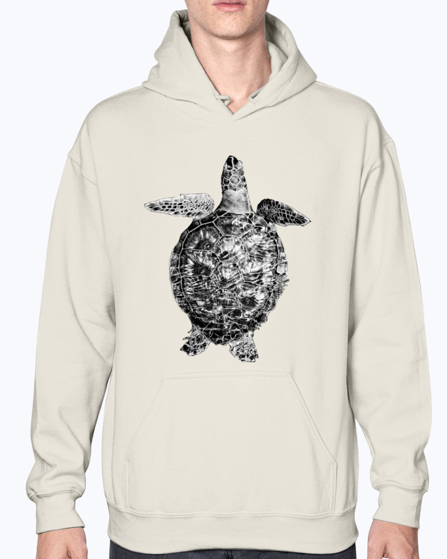 Sea Turtle, Moss Apparel, Sarasota Florida, Unisex Hoodie