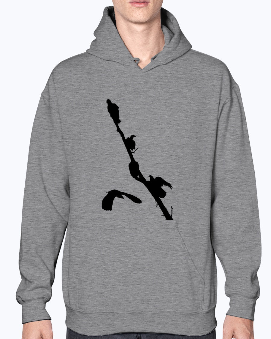 Vulture's Lurking, Moss Apparel, Unisex Hoodie