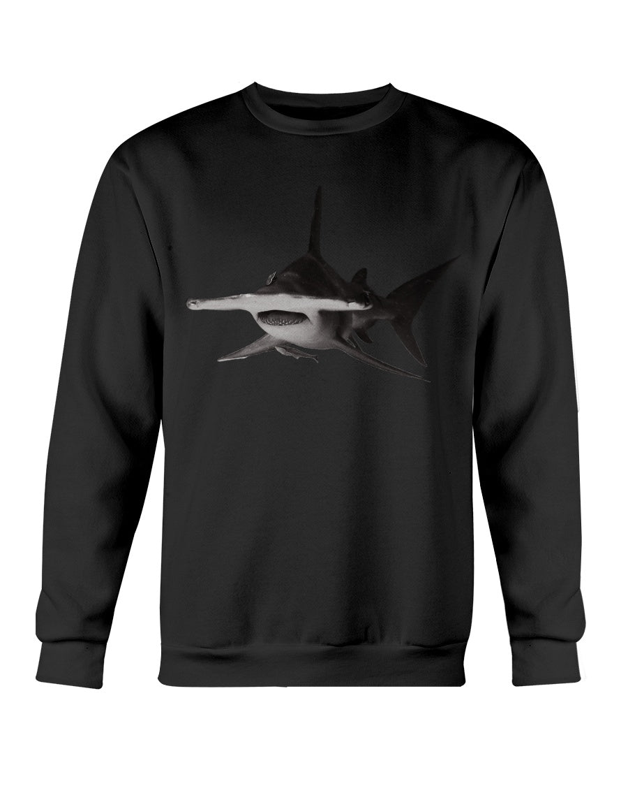 Hammerhead Shark, Moss Apparel, Unisex Crewneck Sweatshirt