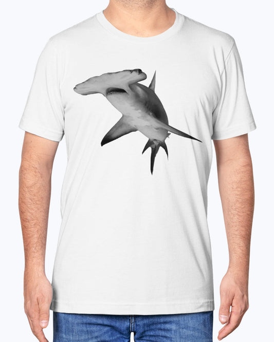 Hammerhead Shark, Great Hammerhead in Bimini Bahamas photograph, Moss Apparel, Unisex T-Shirt