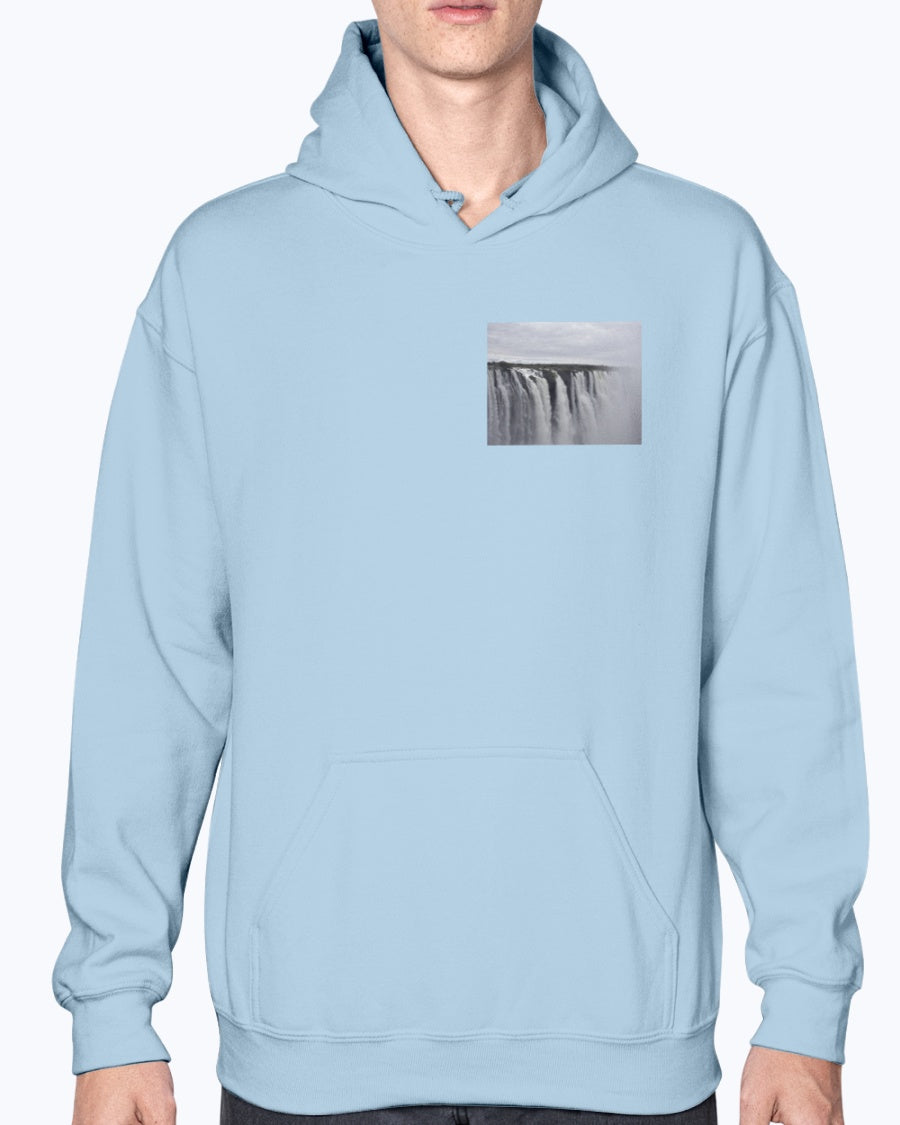 Smoke that Thunders, Victoria Falls, Moss Apparel, Unisex Hoodie