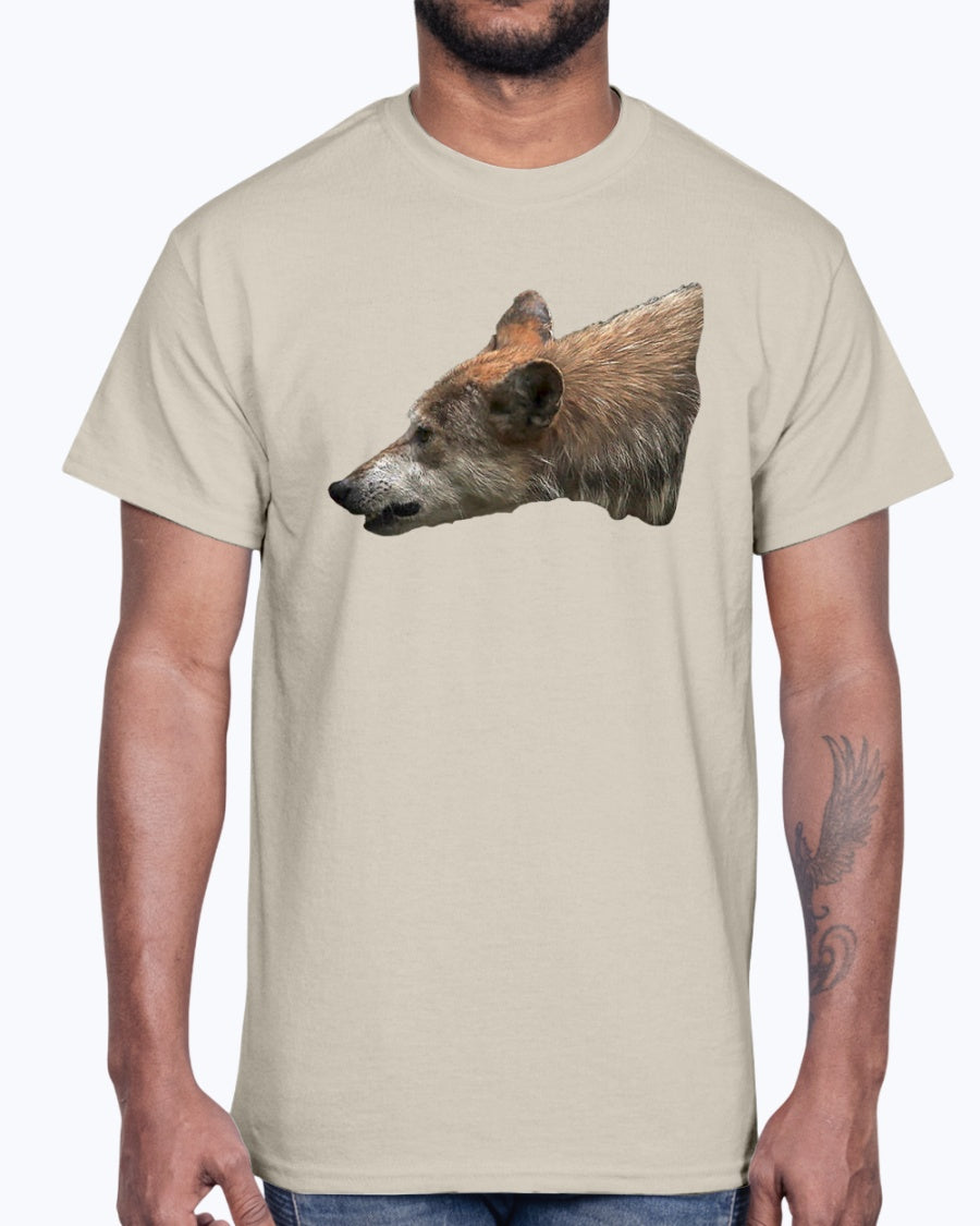Wolf's Growl, wolf conservation, MossApparel, Ultra Cotton T-Shirt