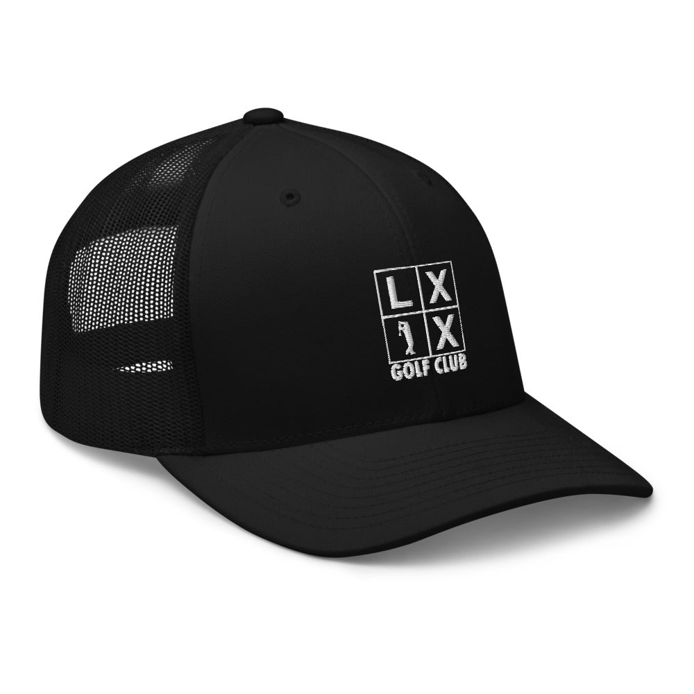 Four Box Logo Trucker Cap - White Logo