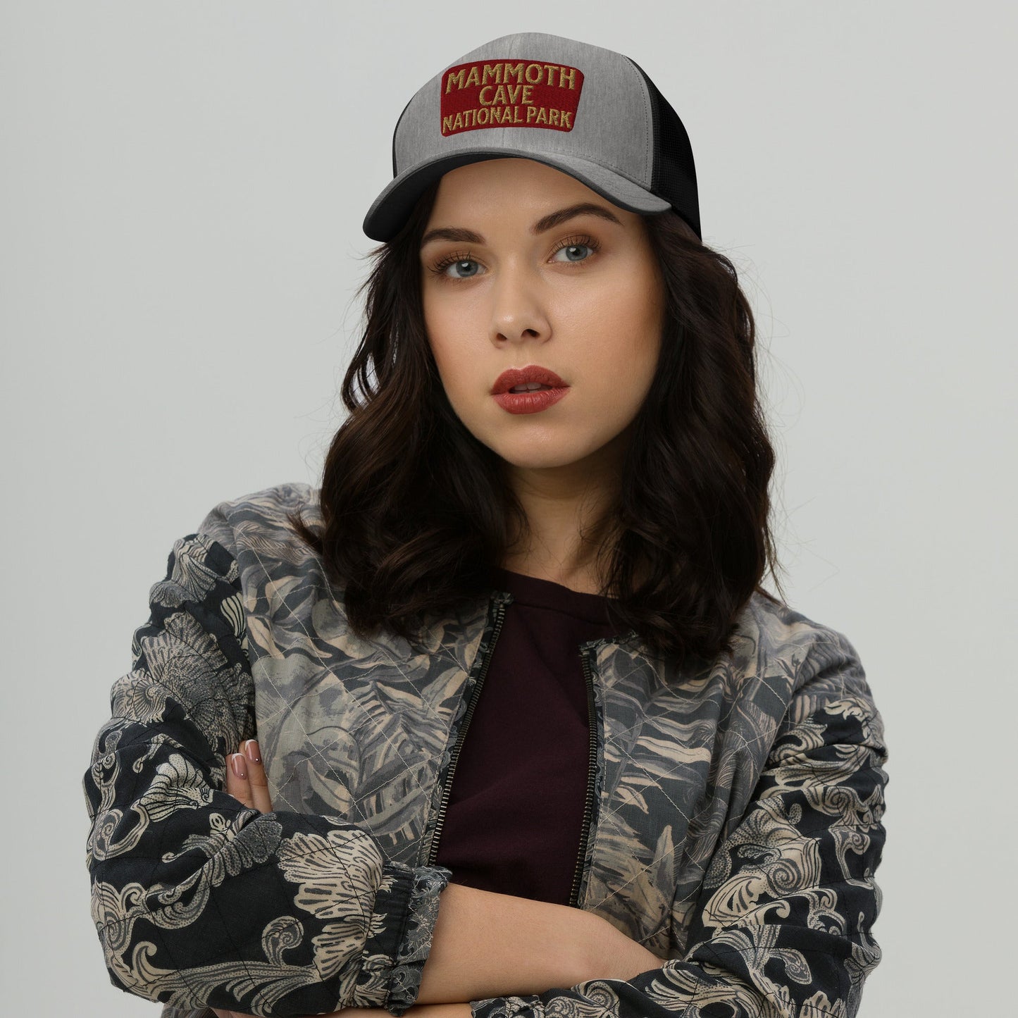 Mammoth Cave National Park Embroidered Trucker Hat