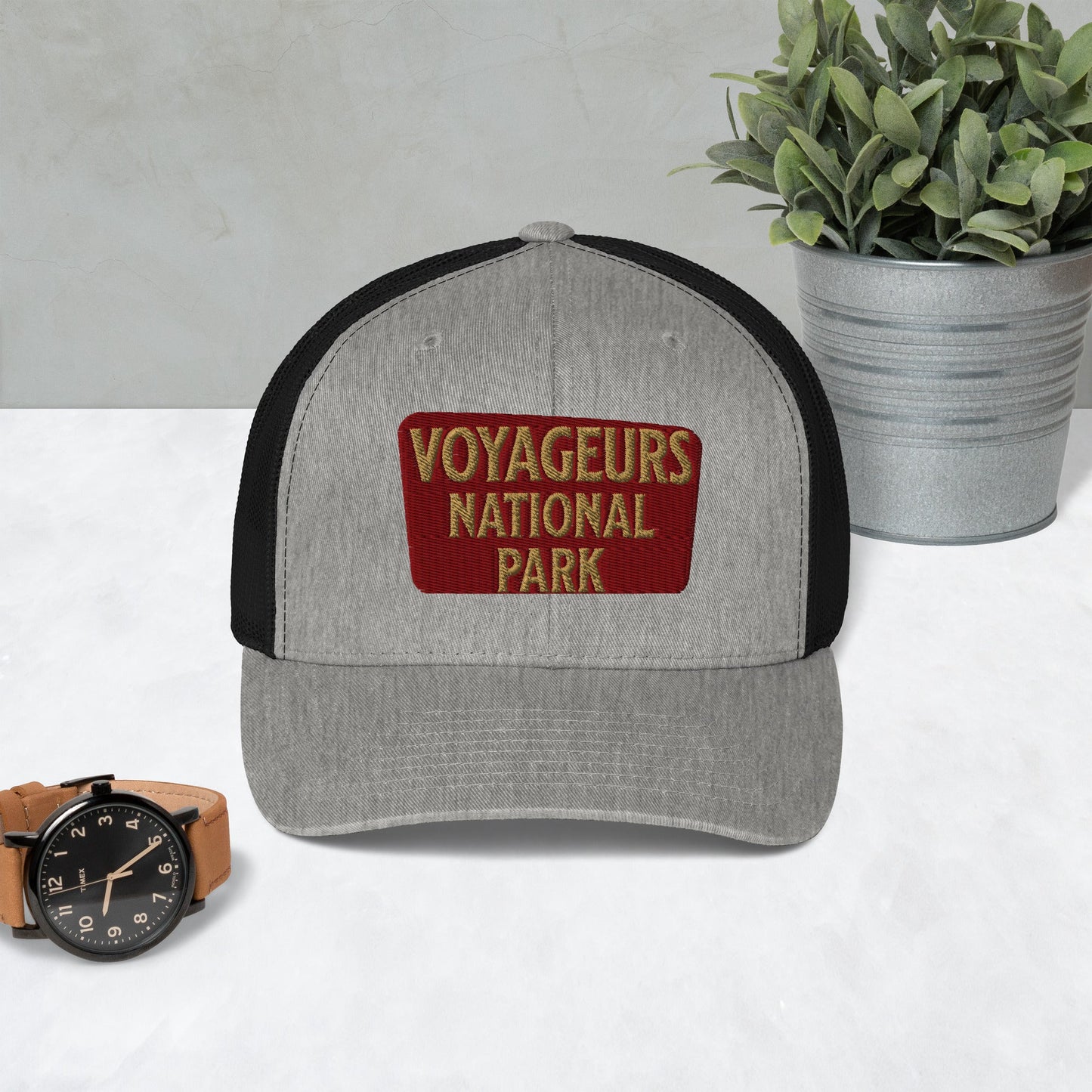 Voyageurs National Park Embroidered Trucker Hat