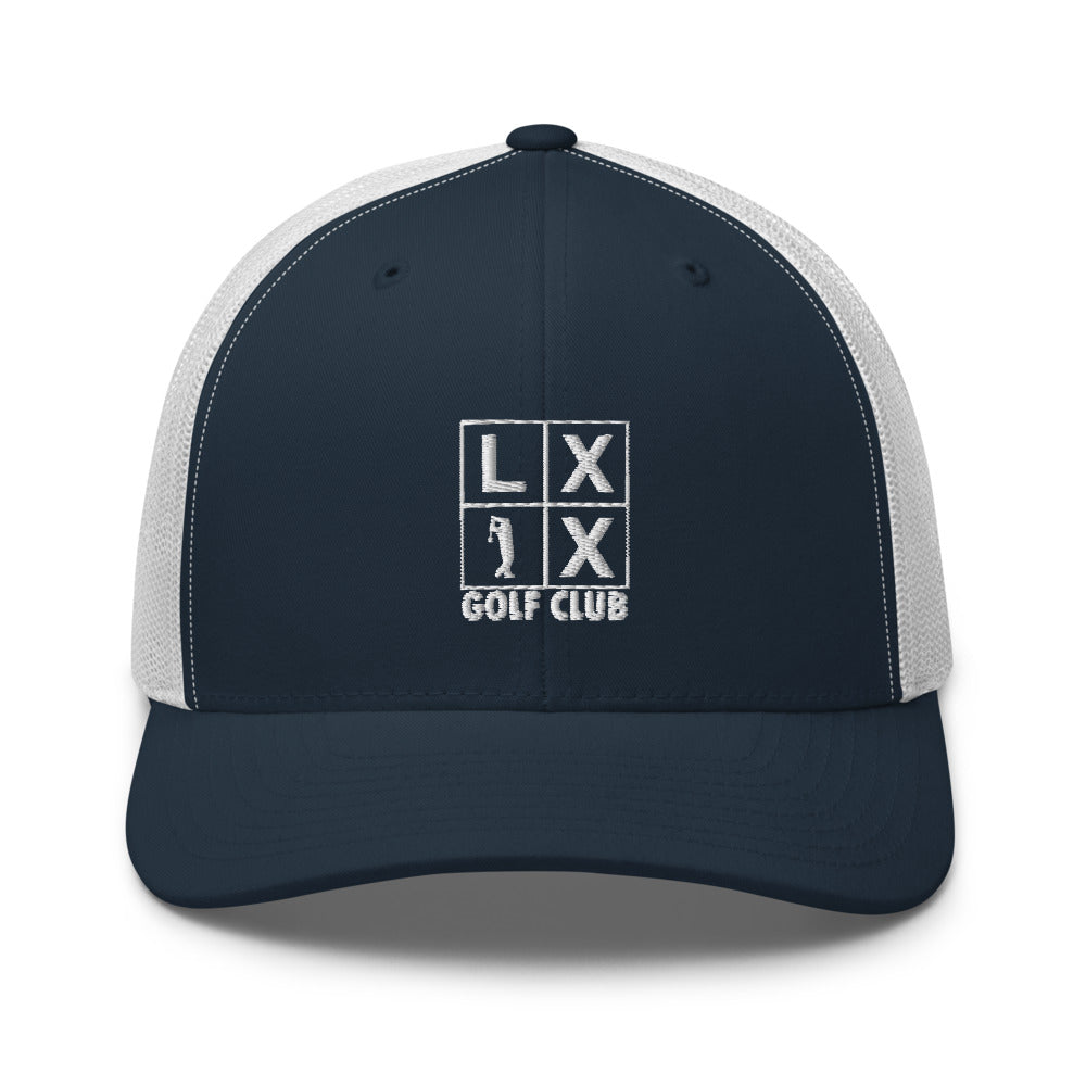 Four Box Logo Trucker Cap - White Logo
