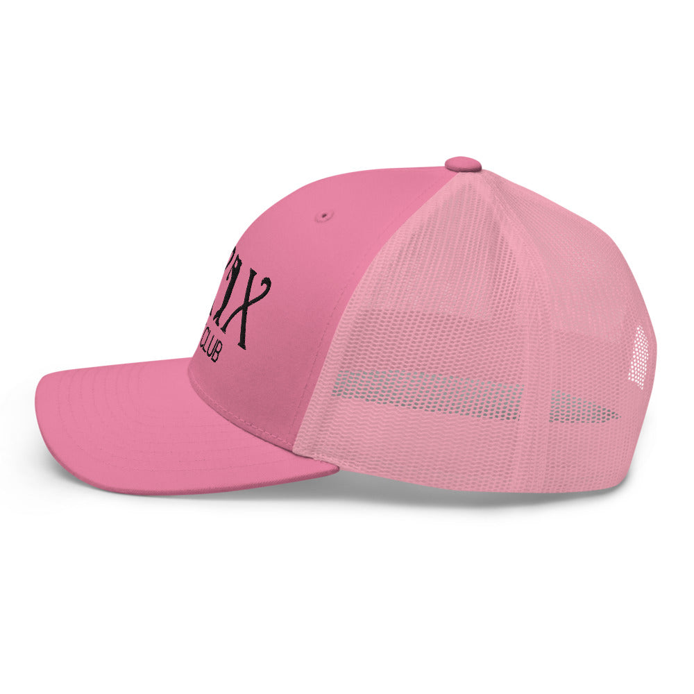 Curve Logo Trucker Cap - Black Logo
